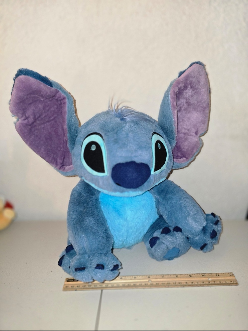 Disney Blue & Purple Stitch Plush - Soft Character Doll